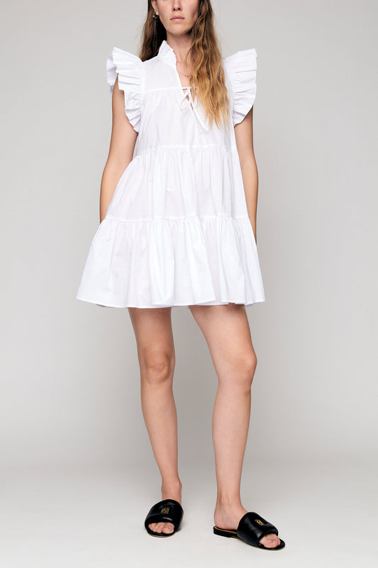 Caspian Dress - White