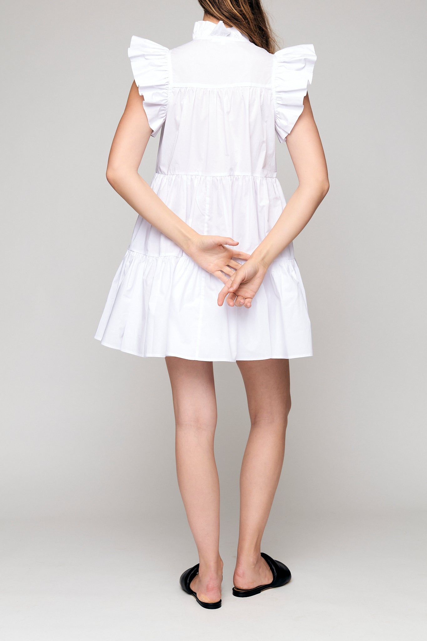 Caspian Dress - White