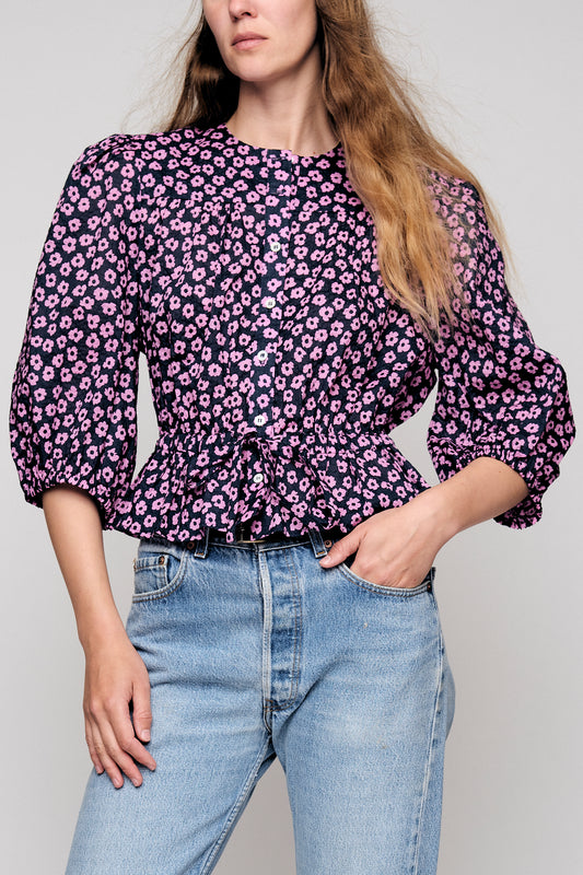 Maggie Shirt - Pink Poppy