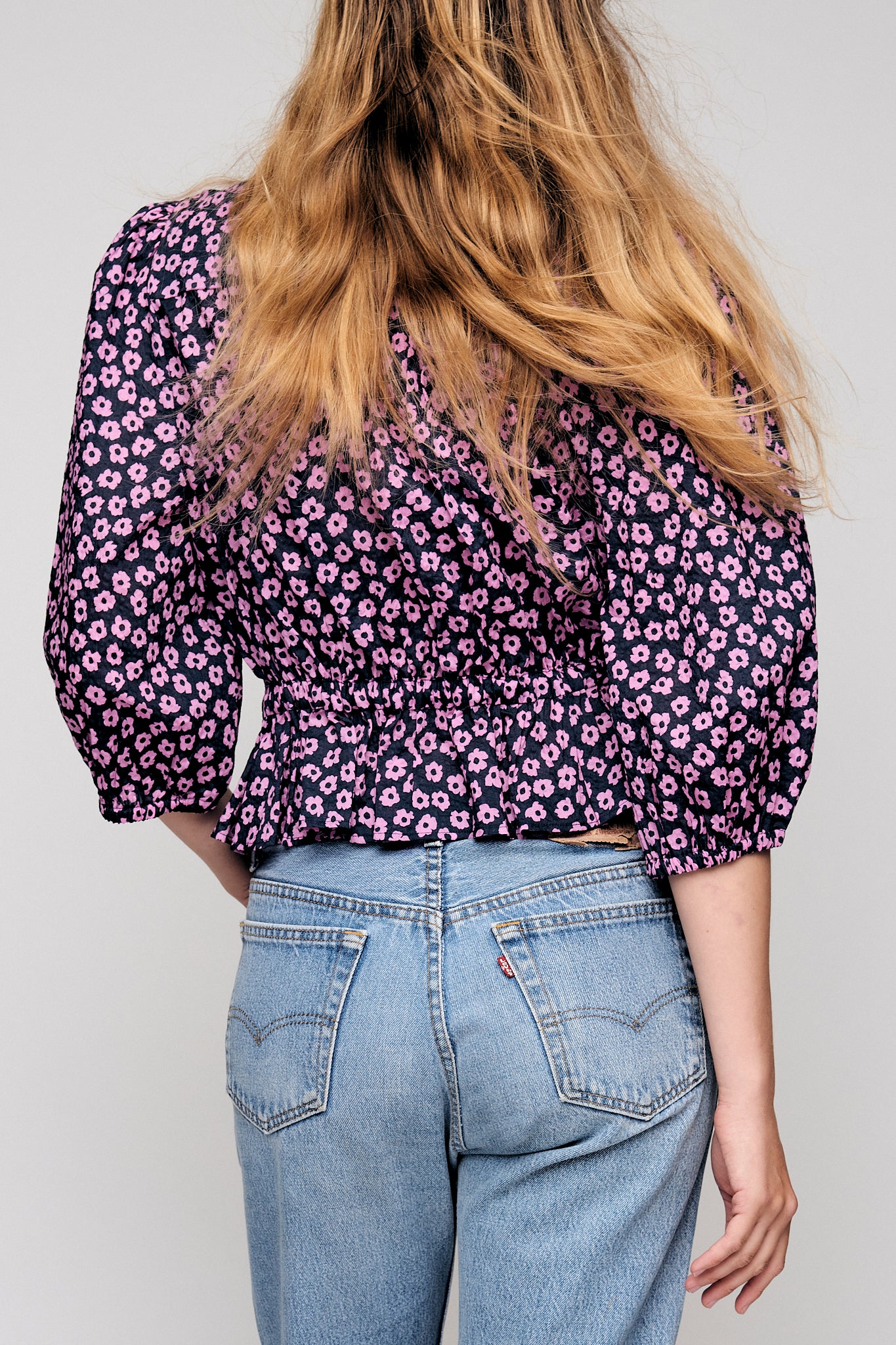 Maggie Shirt - Pink Poppy