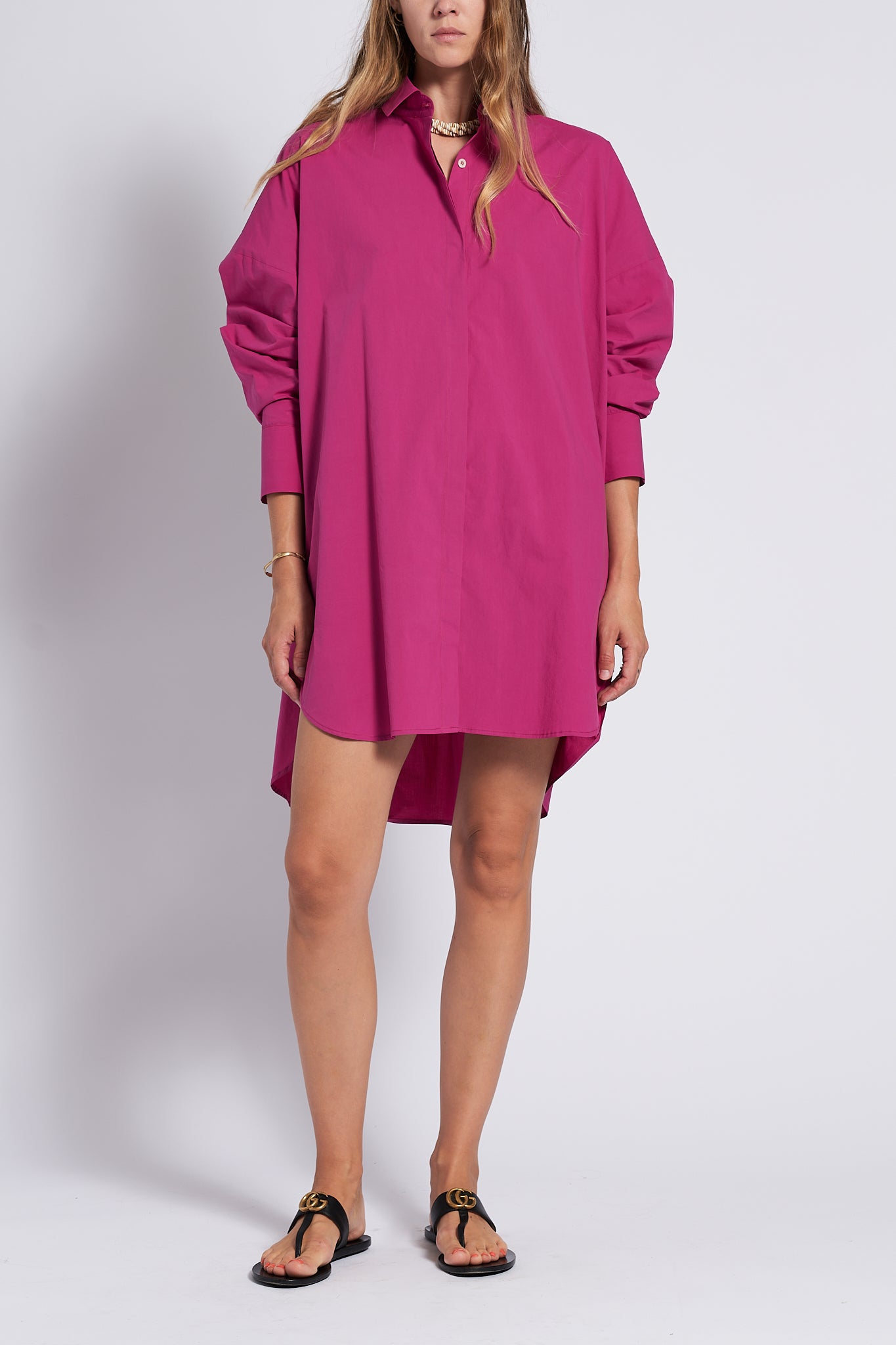 Waverly Dress - Fuschia