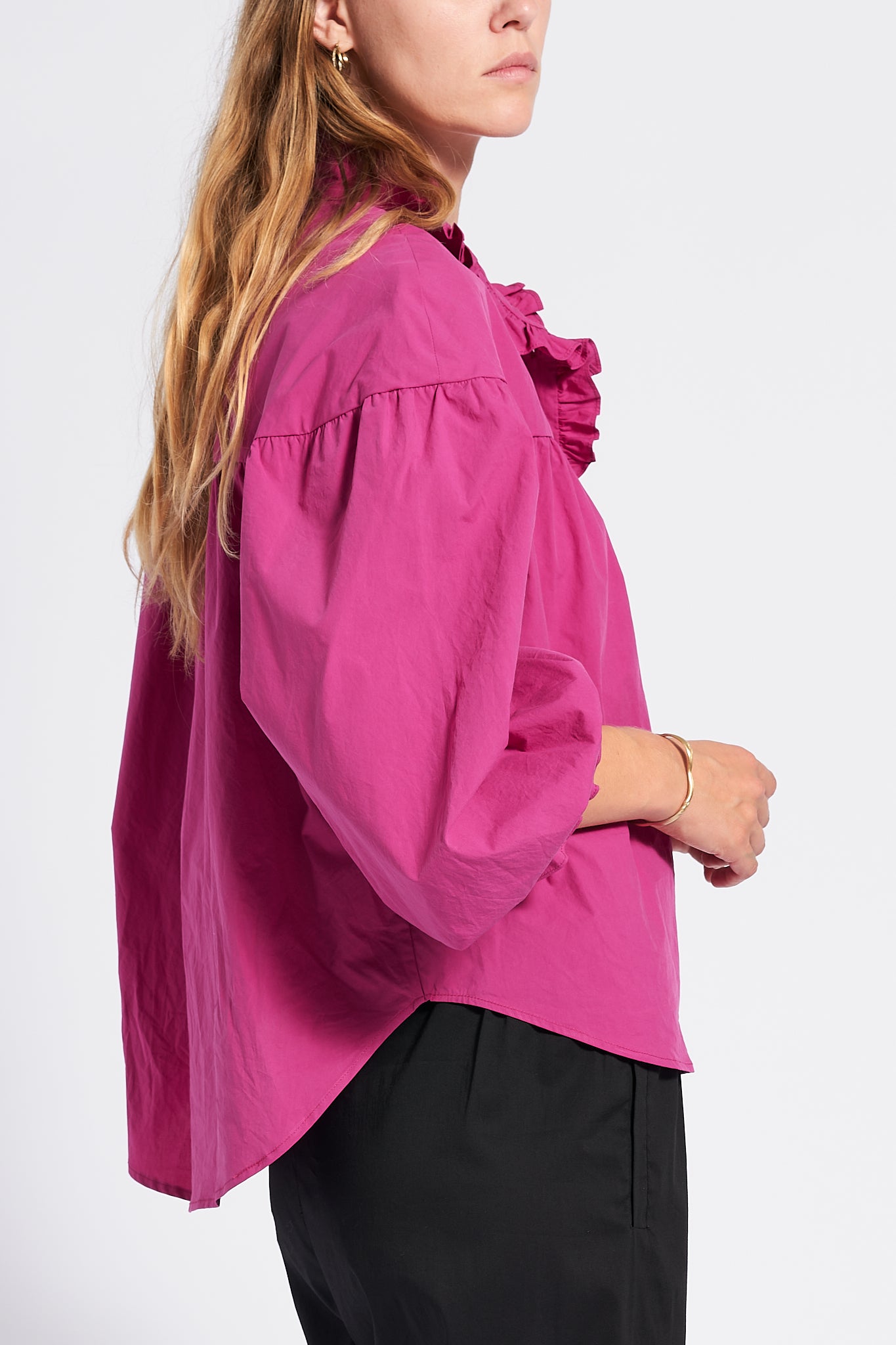 Valencia Shirt - Fucsia